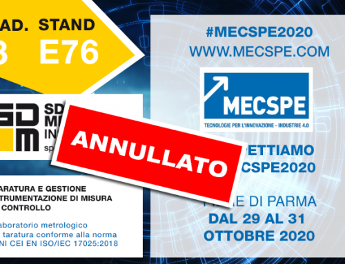 Evento Annullato – MECSPE 2020. Fiera per l’Industria Manifatturiera