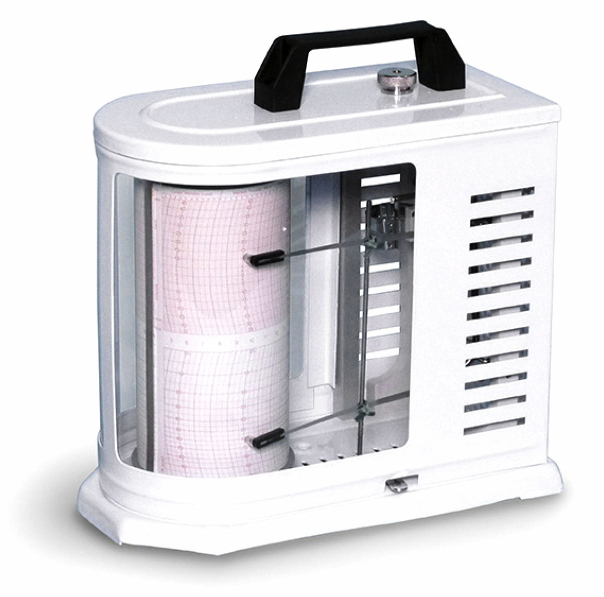 Taratura termoigrografo a tamburo, nuovo accreditamento LAT Accredia e.g. of a drum thermo-hygrograph